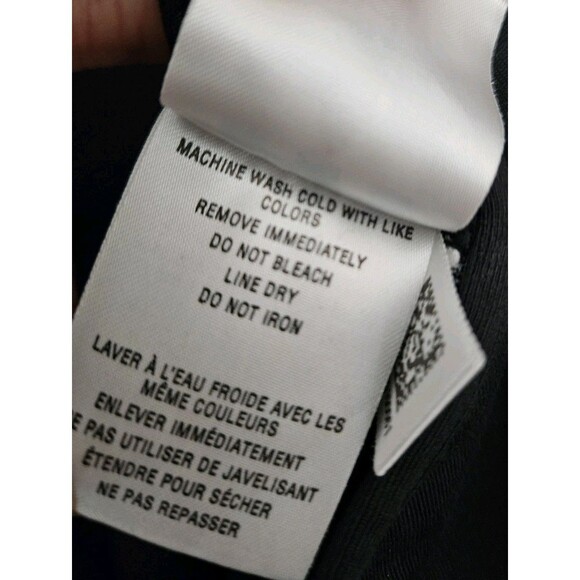 Adidas Wraparound 3 Stripes Midi Black Dress Red Trim Size Large NWT - Picture 8 of 10